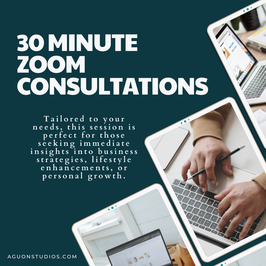 30 Minute Zoom Consultations