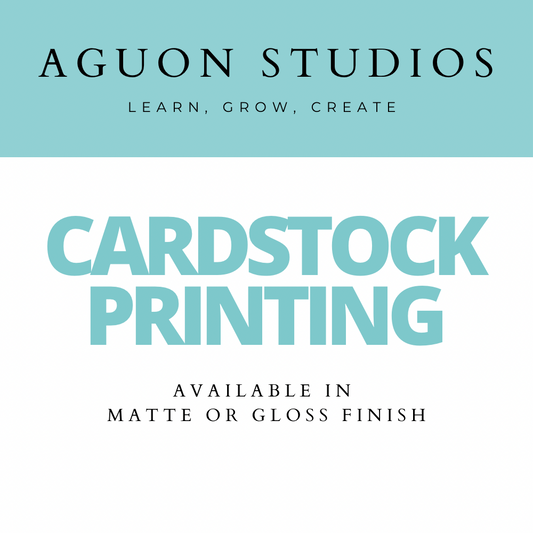 Cardstock Printing