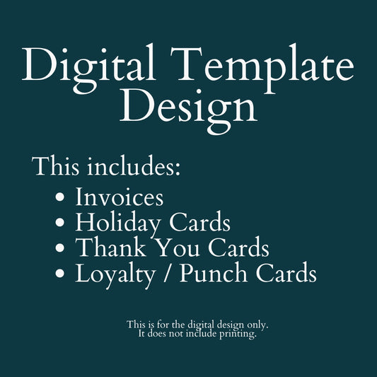 Custom Digital Template Design